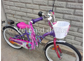 Детский велосипед Novatrack Little Girlz 20" Фиолетовый